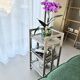 1970s rattan shelf