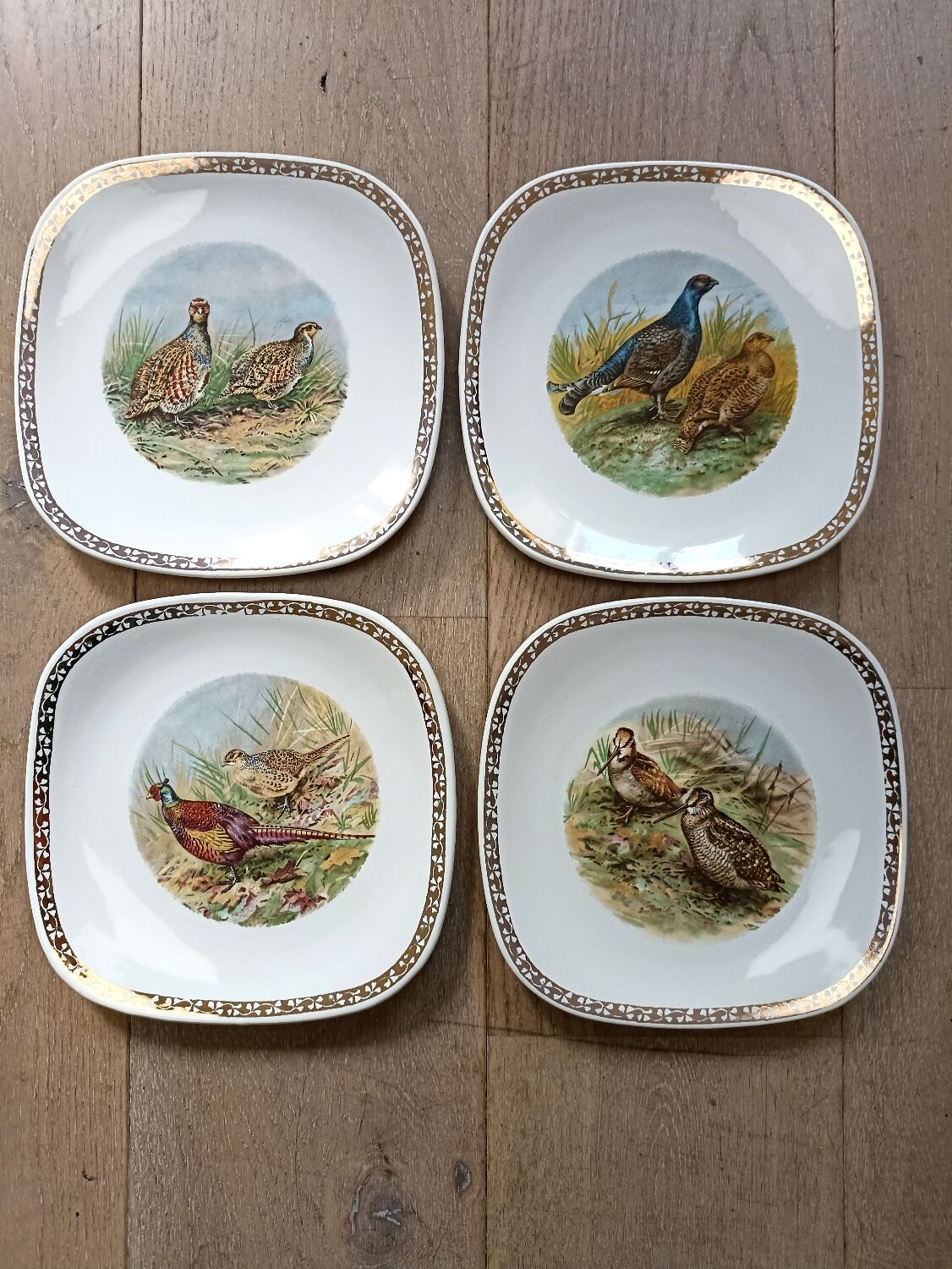 Longchamp game plates