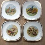 Assiettes gibier Longchamp