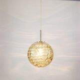 Suspension Boule Murano par Doria, Allemagne, années 1970