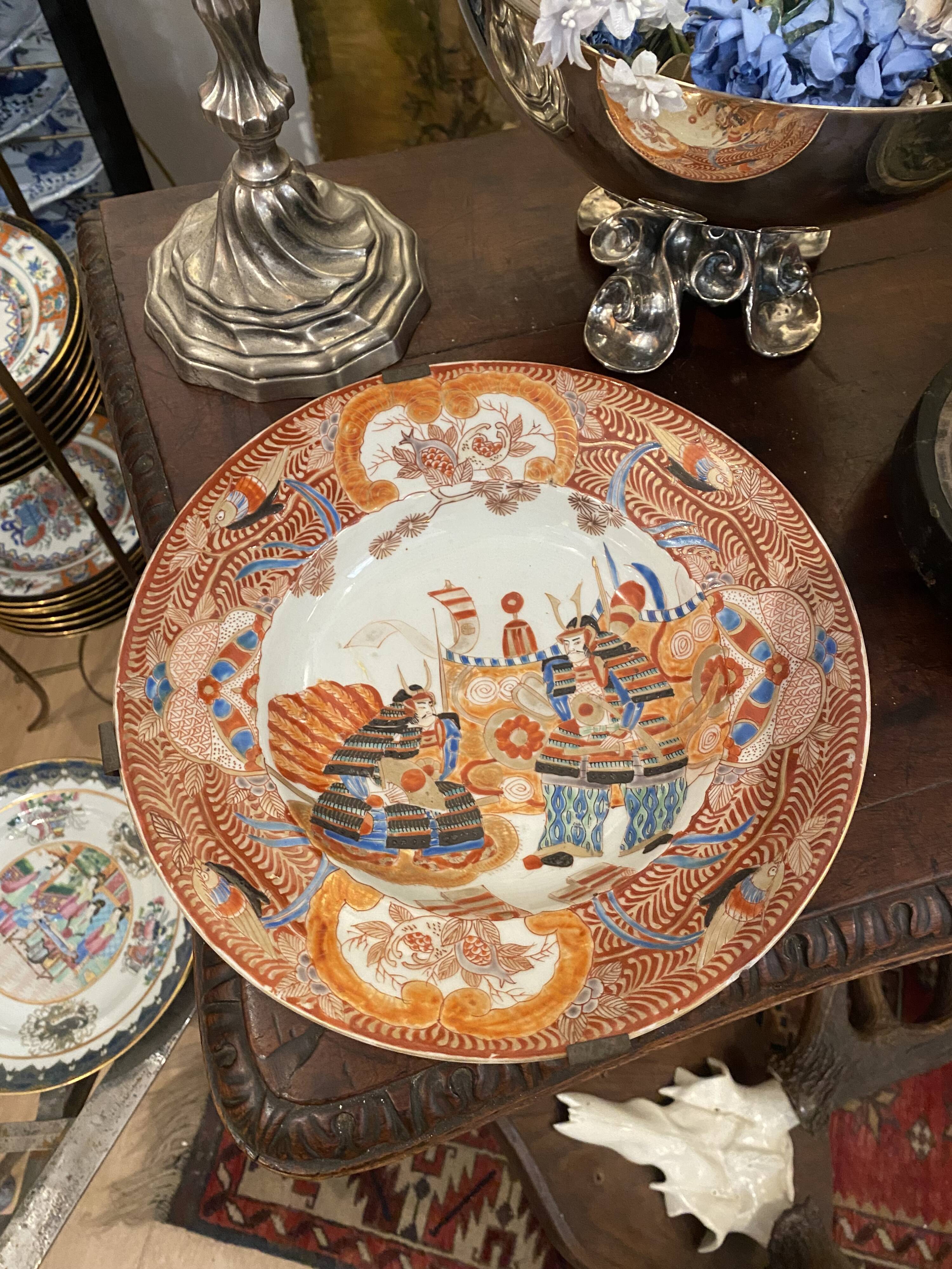 Chinese porcelain plate 19s