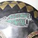 Masque Lune Africain Att. Luba/Baluba, Congo RDC, bois sculpté, perles