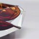 1960s Brown Ashtray or Catchall by Flavio Poli for Seguso