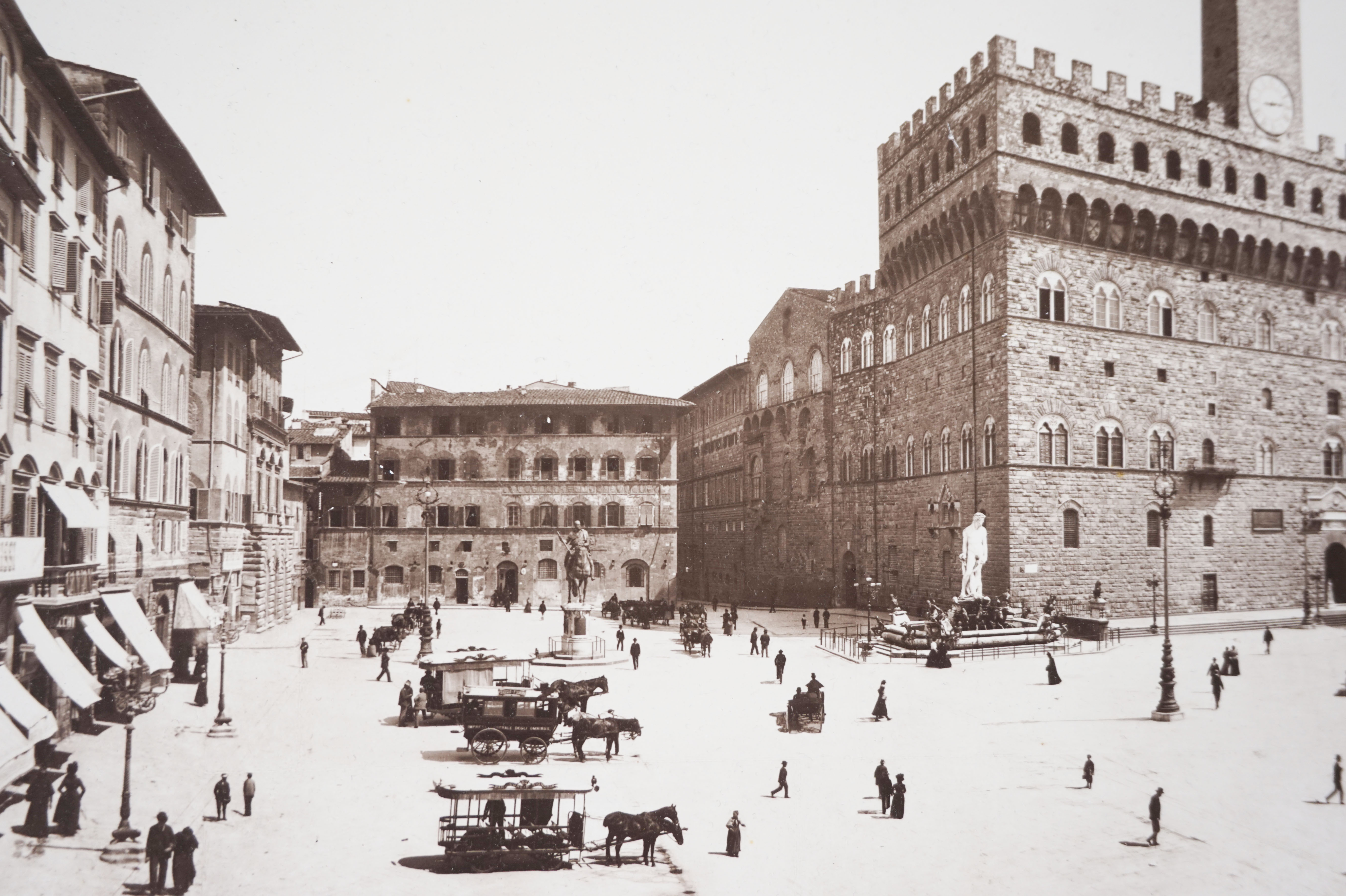 Photograph on wood panel - Florence Italy