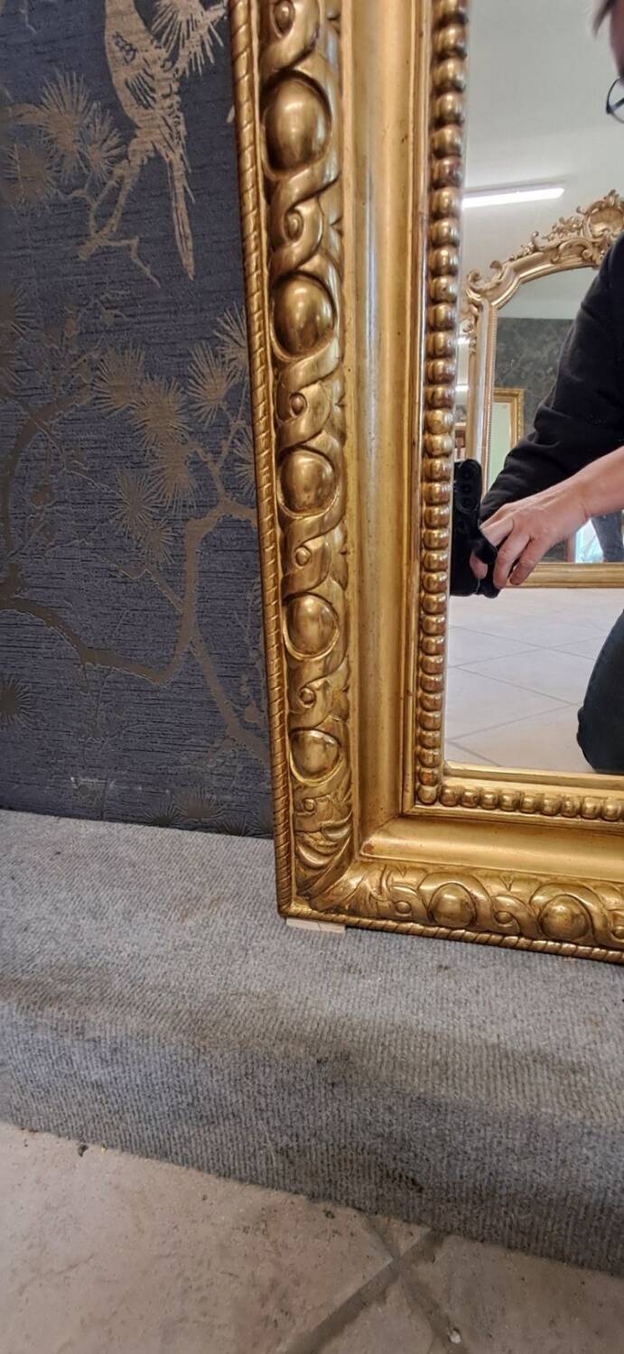 19th century mirror 177x135