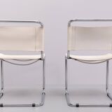 Pair Mart Stam s33 cantilever chairs 1970s