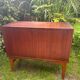 Small vintage teak sideboard
