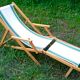 Vintage deckchair