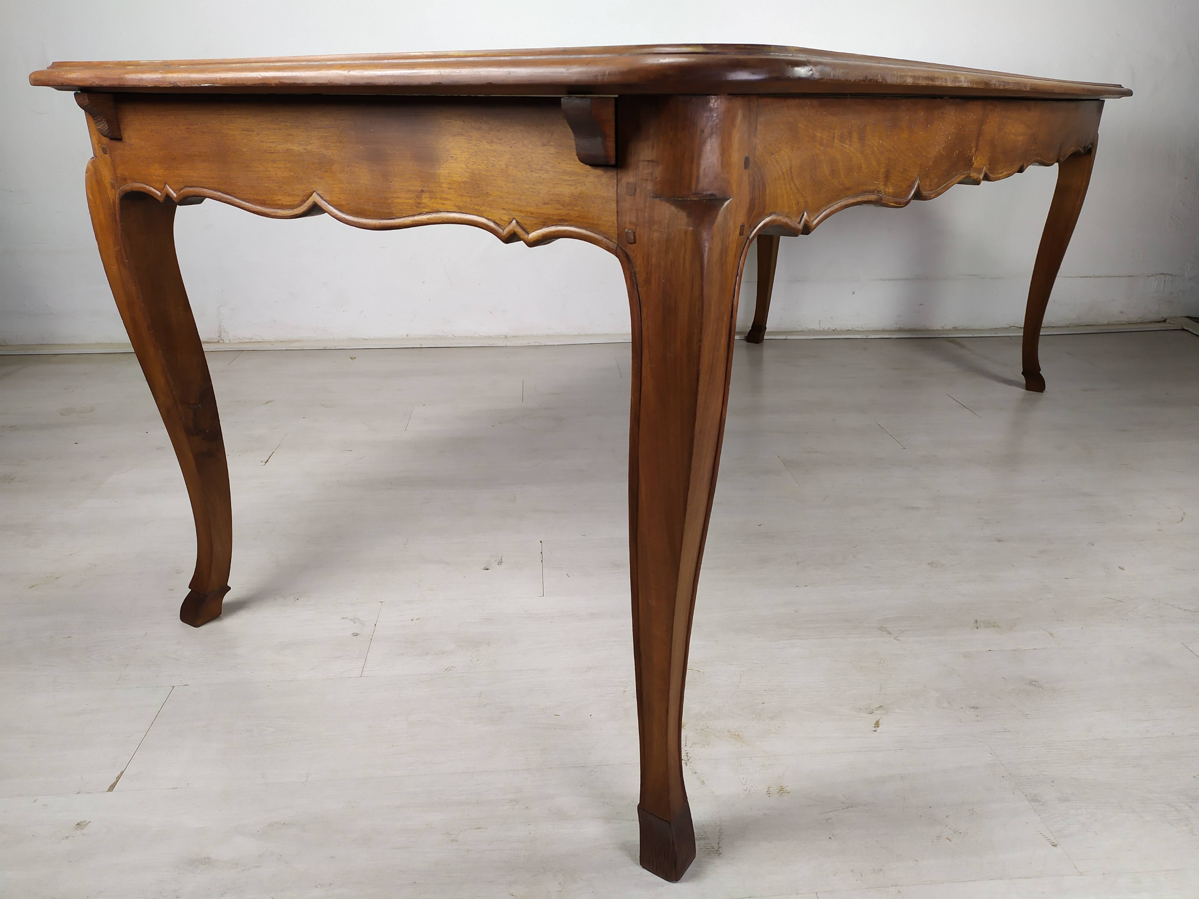 Louis XV walnut table