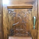 Art Deco buffet walnut carved