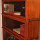 paire de bibliothèque Globe Wernicke en chêne circa 1900