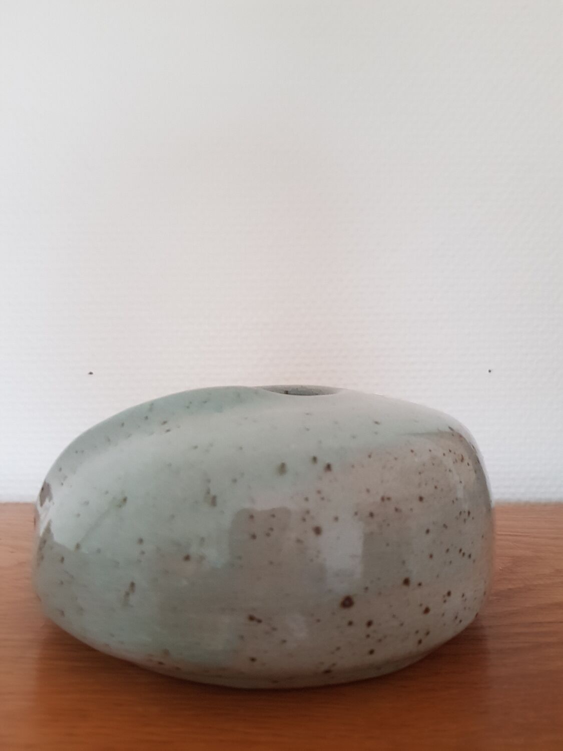 Signed ceramic vase