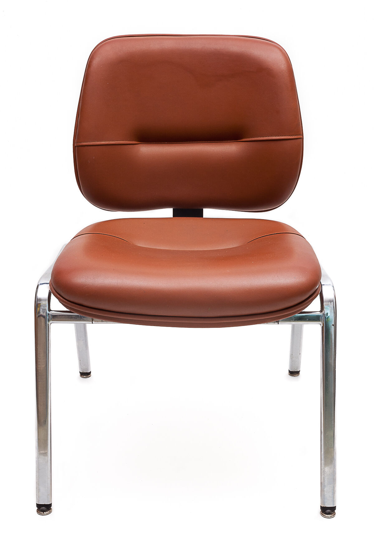 Pair of leather armchairs