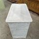 Bakery counter from the early 20th century in marble