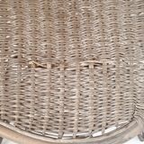 Vintage rattan armchair 1950