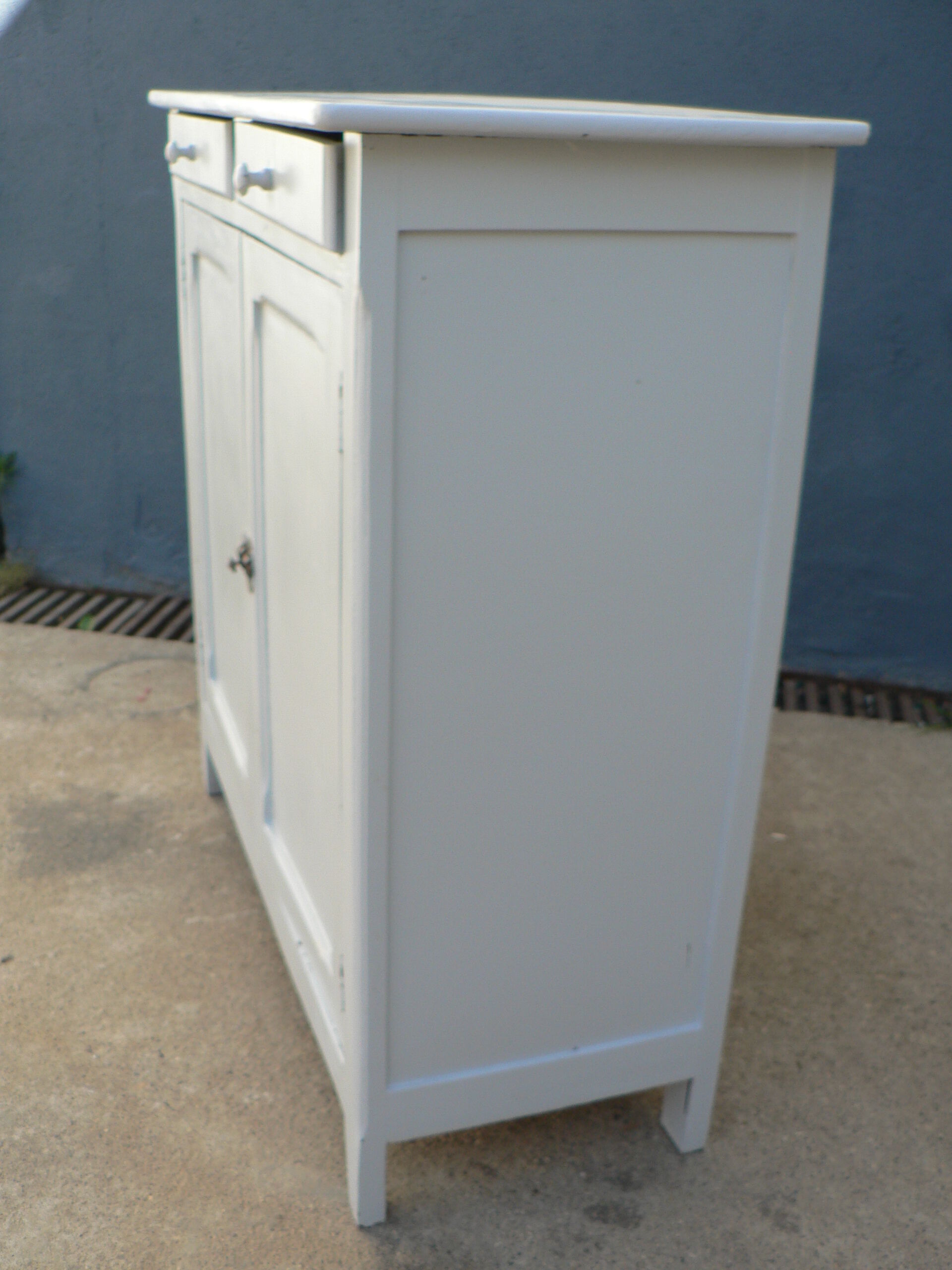 Paris buffet wood painted