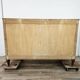 Art Decò chest of drawers in walnut burl with four drawers