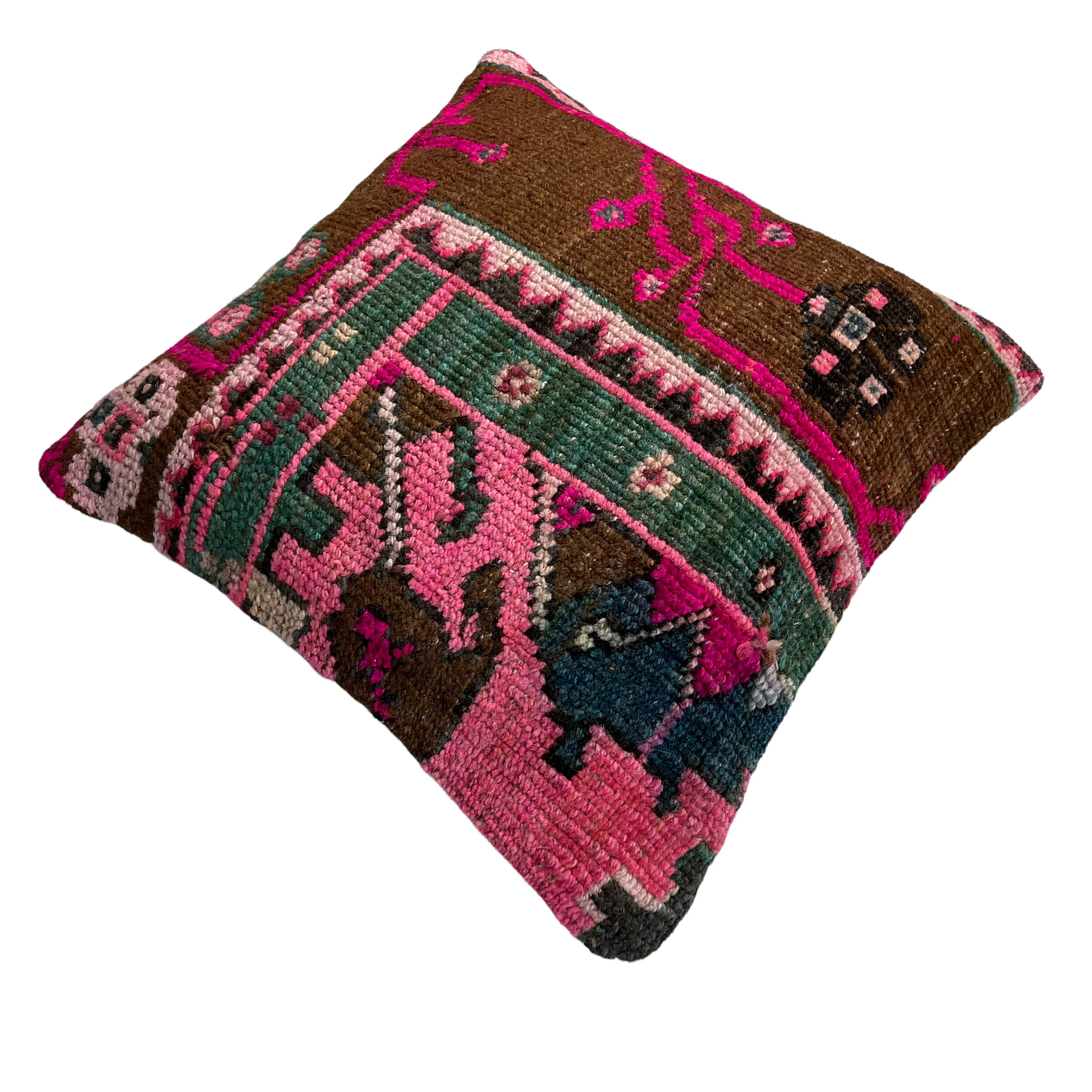 Vintage turkish cushion cover, 45 x 45 cm