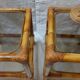 Pair of nightstands in rattan