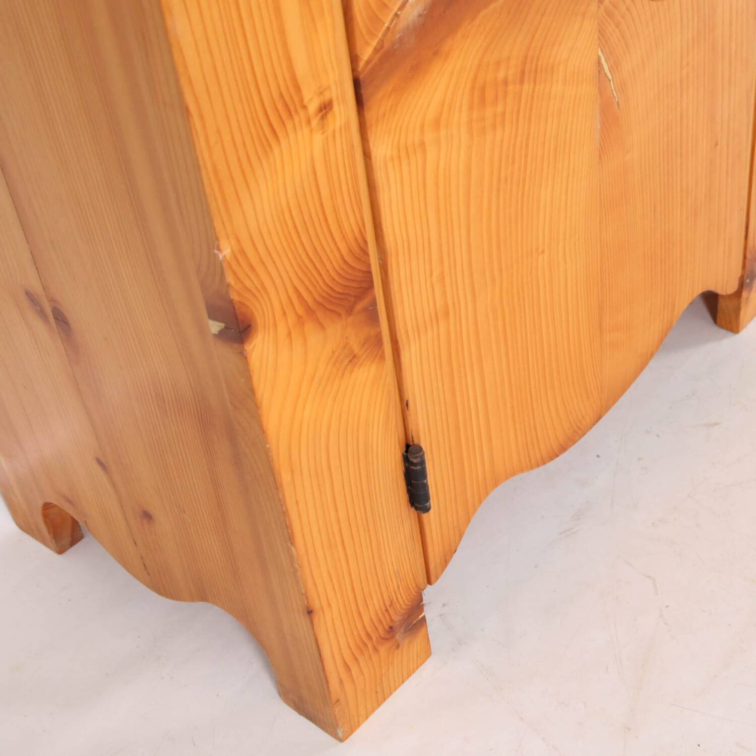 Vintage buffet in fir wood