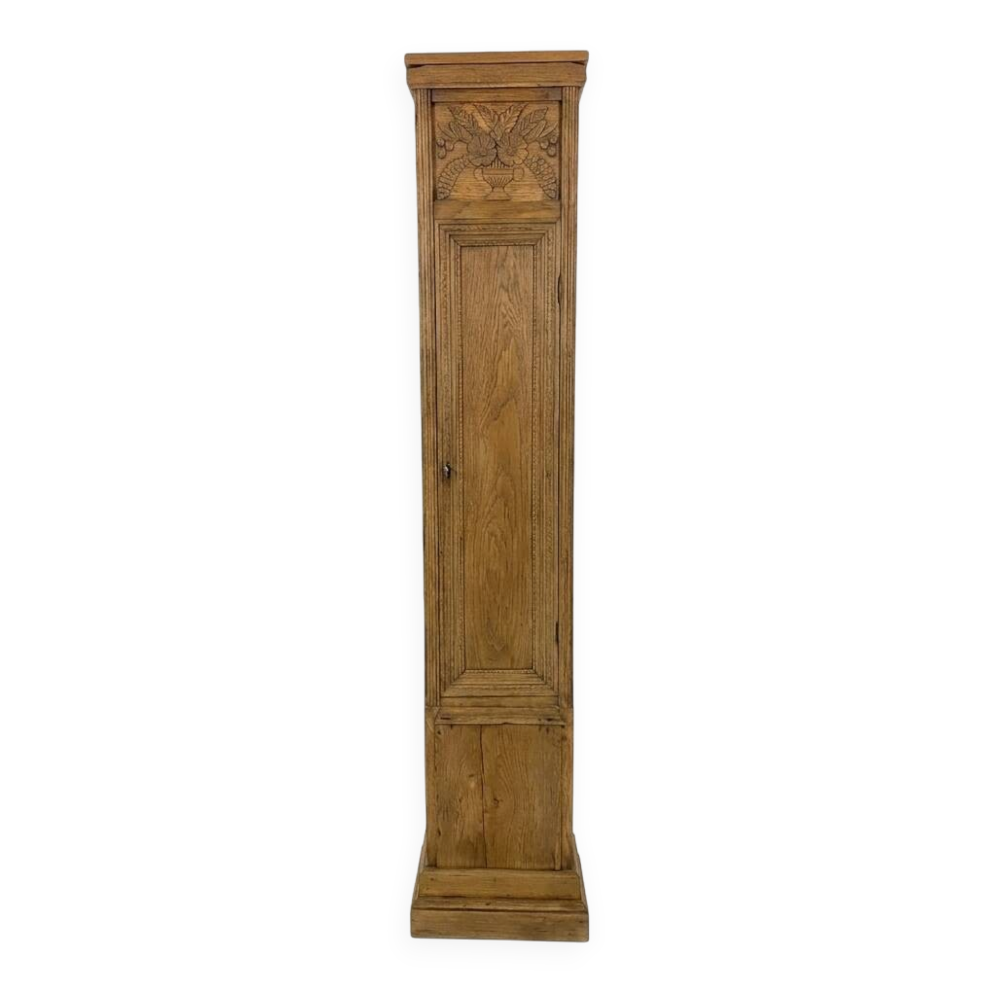 Small column storage unit - antique comtoise