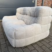 Ligne Roset Kashima 2 places Beige Velours côtelé