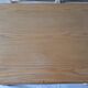 Desk rattan & vintage wood two drawers