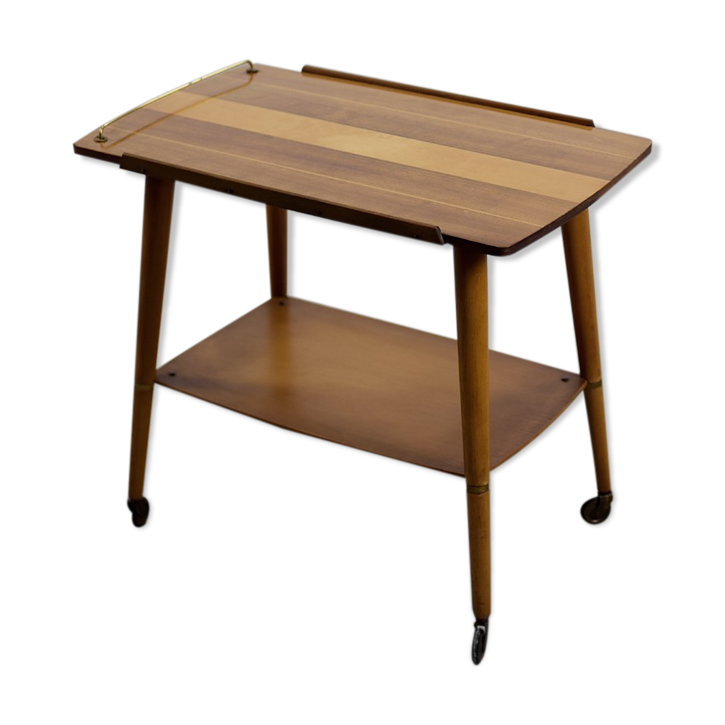 German vintage serving bar trolley 6315 by Ilse Möbel, 1960s