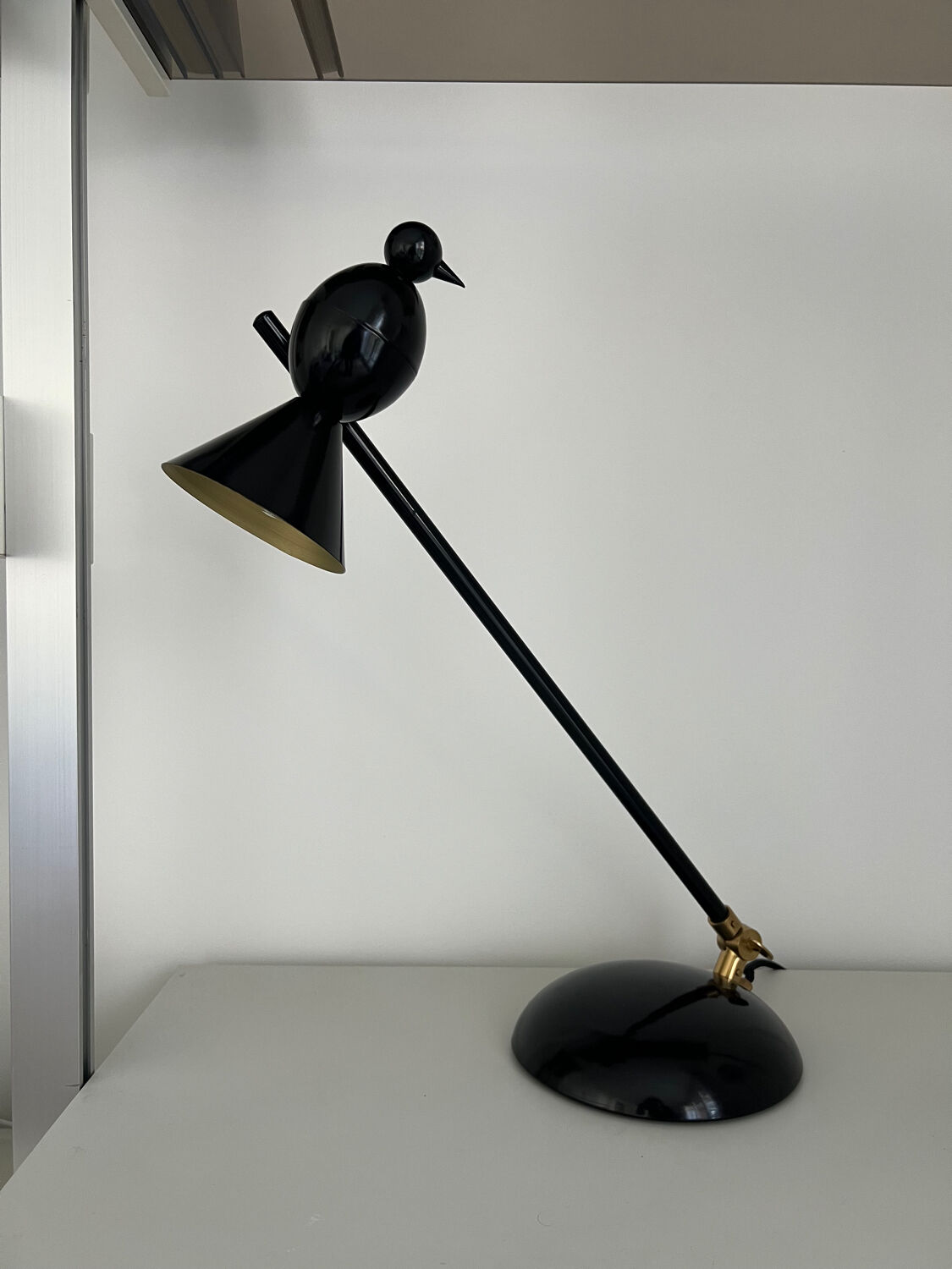Atelier Areti Alouette table lamp, black/brass
