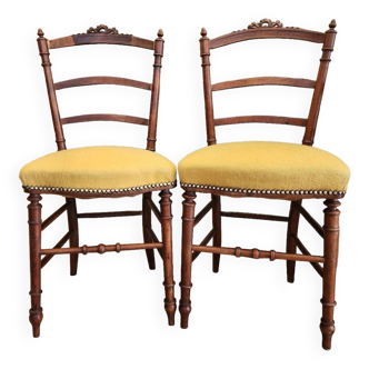 Paire de chaises Napoléon III