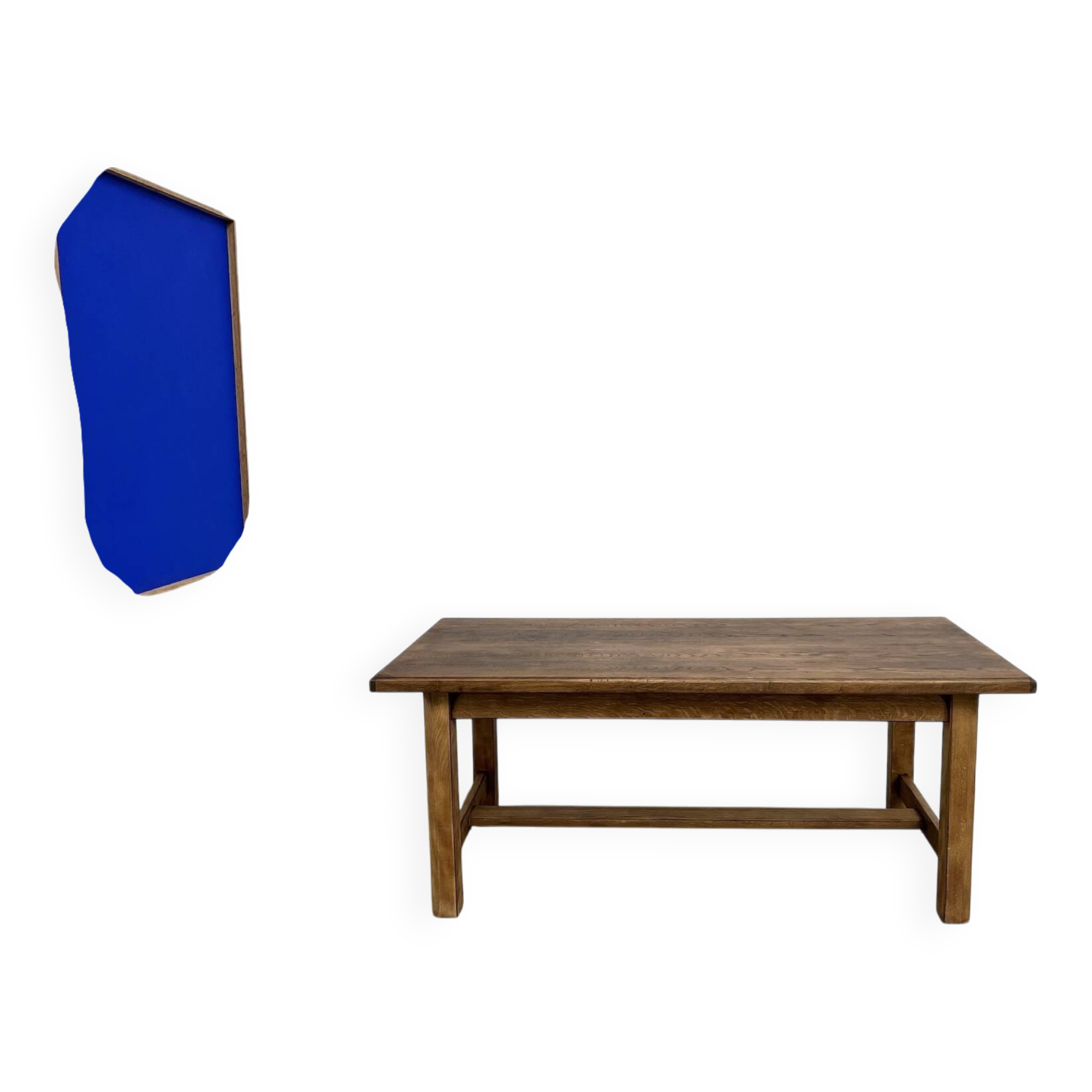 Table de ferme "campagne" en chêne