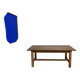 Table de ferme "campagne" en chêne
