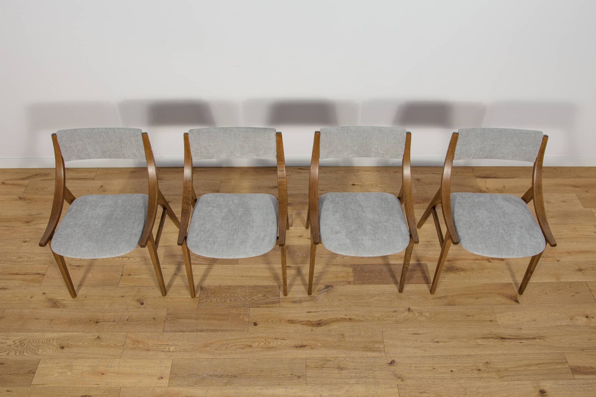 Chaises de Zamojska, Pologne, années 1970, lot de 4