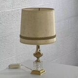 Brass and Crystal D'albret lamp