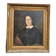 Oil on Canvas Portrait Painting of a Woman Framed 19th Century Signed