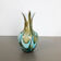 Extra Large Vintage Pop Art Opaline Florence Vase Design 1970s, Italy