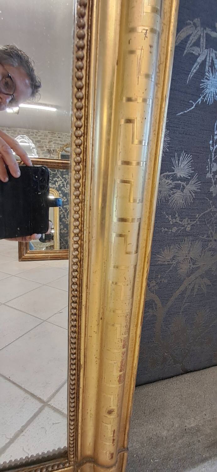 Louis Philippe period mirror 141 x 102