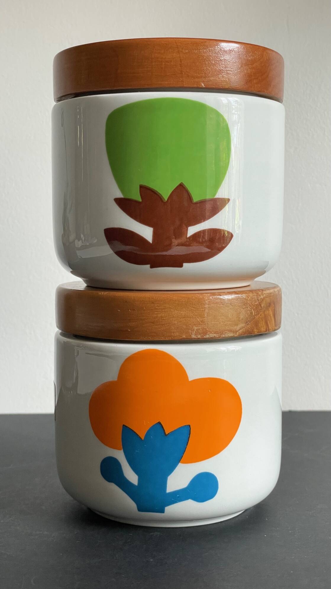 Jars franco pozzi - made in italy vintage
