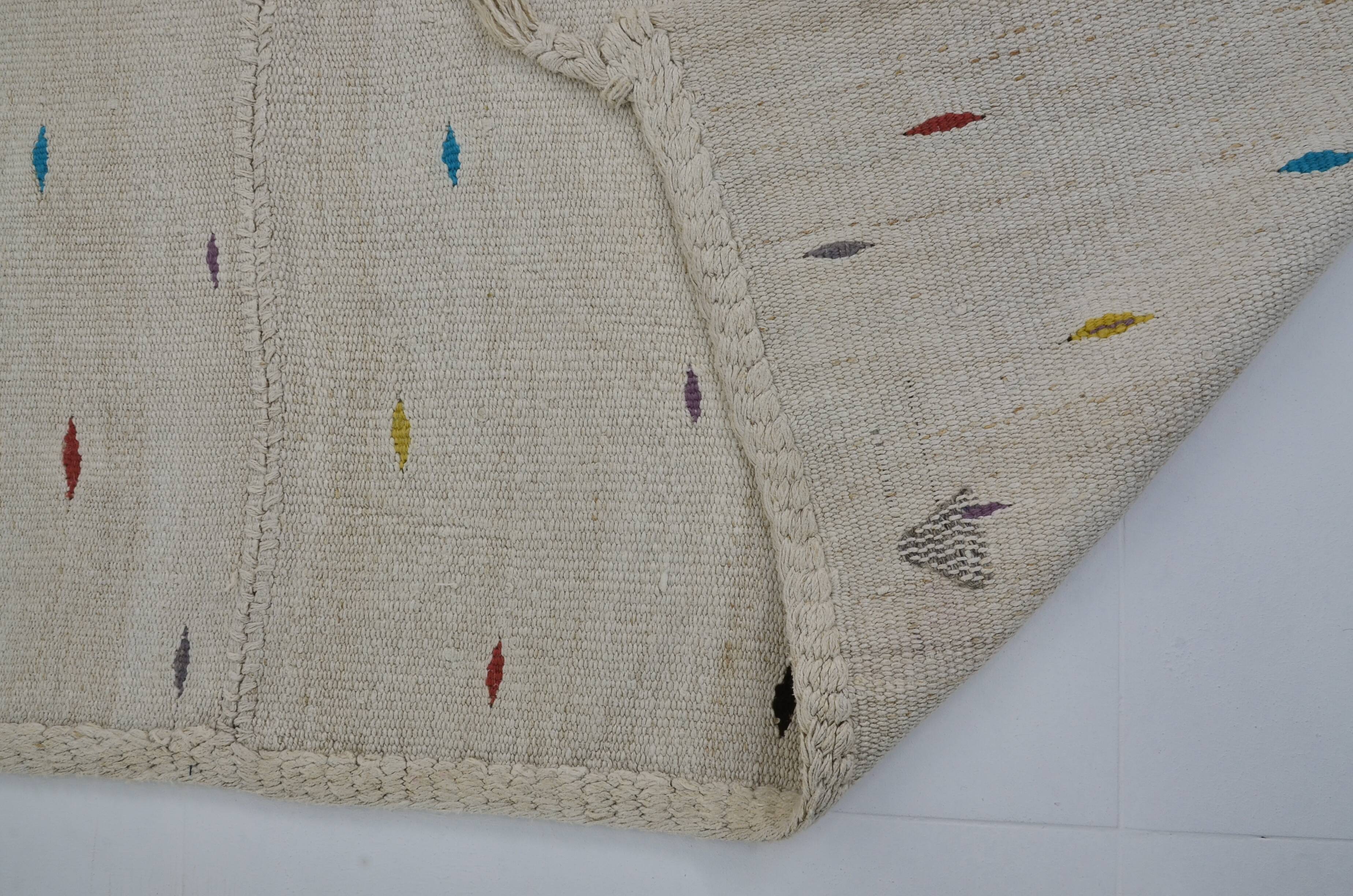 Vintage Neutral Hemp Rug sku 3069