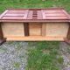 Vintage buffet René Gabriel in oak period reconstruction said of disaster victims