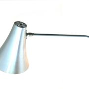 Lampe murale vintage Philips en aluminium des années cinquante