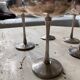 8 silver plated ice cream cups, Italy