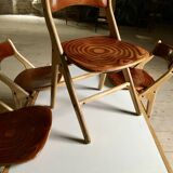 Dining table and 4 chairs set Marc Held Design 1980