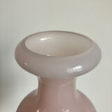 Vase on foot in opaline