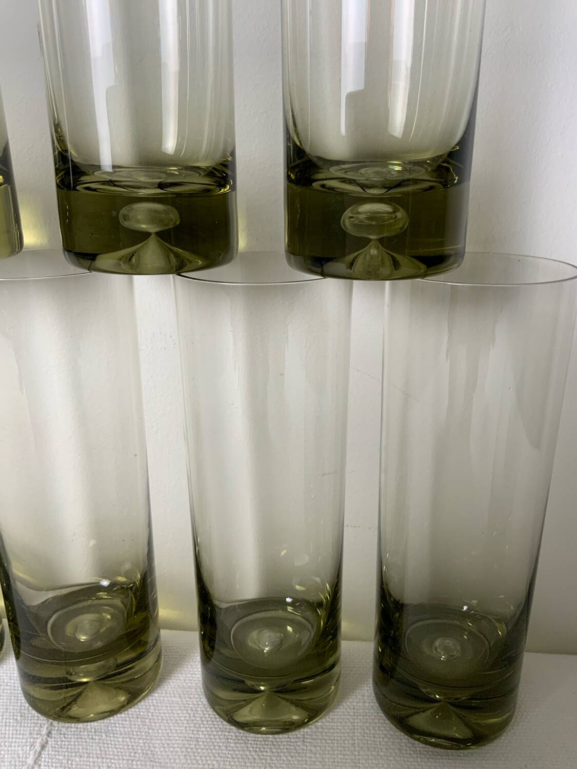 Long Drink Smoked Glasses