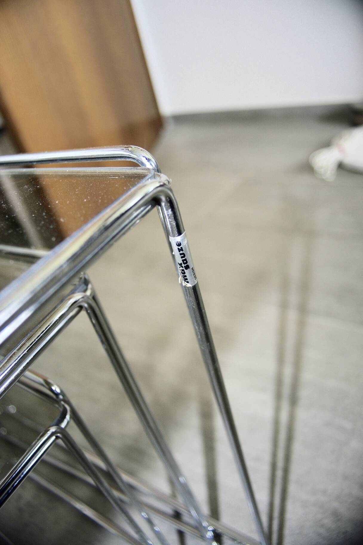 table d'appoint vintage graphique de max sauze 1970