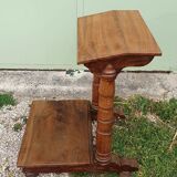 Pray to God in solid walnut