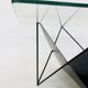 80s steel wire coffee table eclectic design