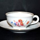 CPN, Vintage porcelain flower cup - Luxury Porcelain La Compagnie Nationale de Porcelaine