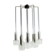 Cascade lamp by Wortmann & Filz Germany 70s.